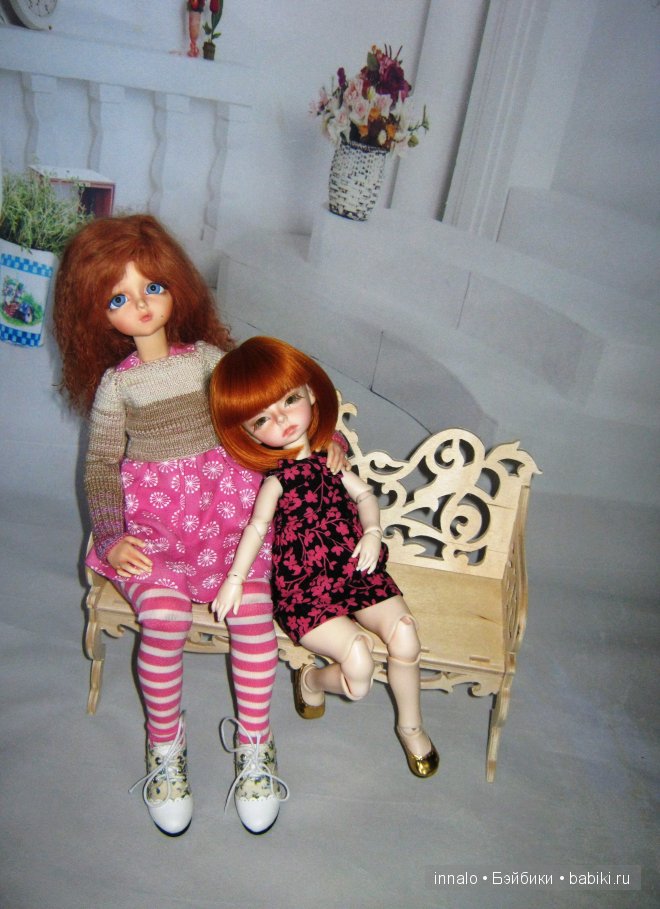 Морис (Maurice), Мишка, Вивьен и их звереныш (фото 3)