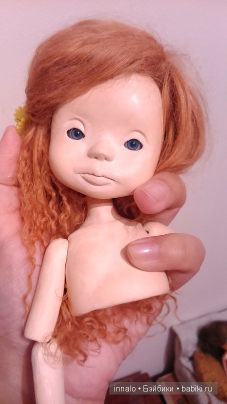 Мастер модель в процессе. Шарнирная кукла | Бэйбики Мастер модель в процессе. Шарнирная кукла (фото 3)