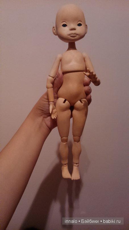 Мастер модель в процессе. Шарнирная кукла | Бэйбики Мастер модель в процессе. Шарнирная кукла (фото 4)