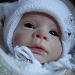 Золотой птенчик реборн Аннушка
