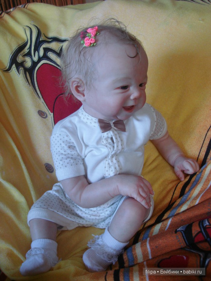 Кукла реборн Алиска — Куклы Реборн (Reborn): работы мастеров (фото 8)