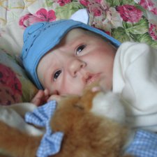 Гномик из молда Ellie Sue от Bonnie Brown