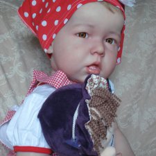 Кукла реборн Алёнка
