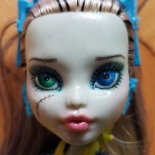 ООАК Monster high Френки (мейк слезает), под ООАК