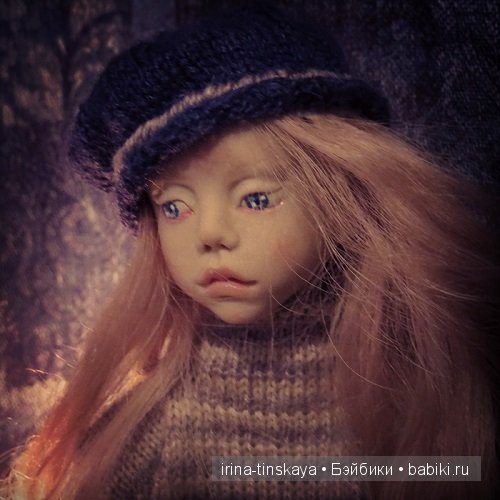 Адель, авторская кукла Ирины Тинской