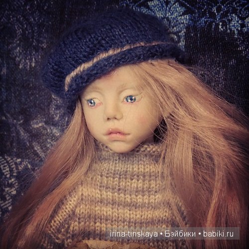 Адель, авторская кукла Ирины Тинской