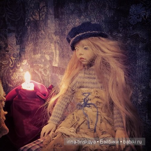 Адель, авторская кукла Ирины Тинской