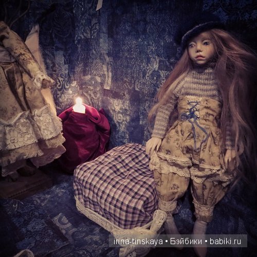 Адель, авторская кукла Ирины Тинской