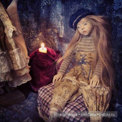 Адель, авторская кукла Ирины Тинской