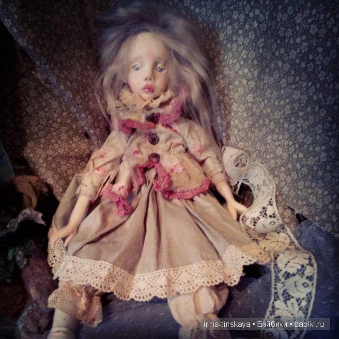 Джанет, Ирина Тинская, авторская кукла, кукла из пластика,