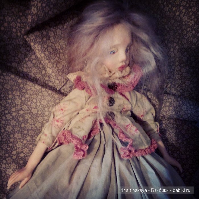 Джанет, Ирина Тинская, авторская кукла, кукла из пластика,