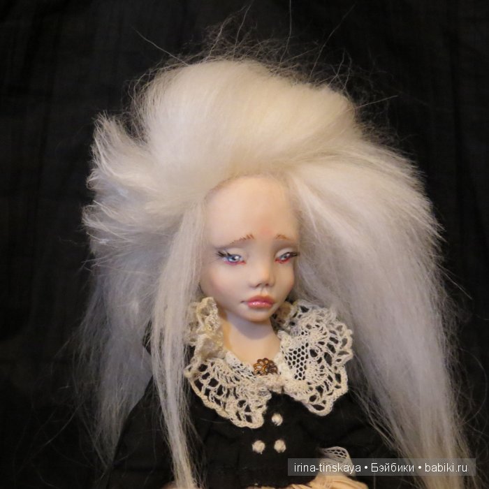 Констанция, авторская кукла Ирины Тинской