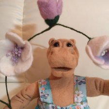 Идиллия или средство от мрачности поздней осени. Игрушки сухим валянием