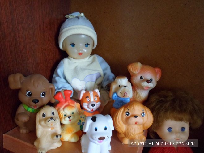 Коллекция игрушек детства