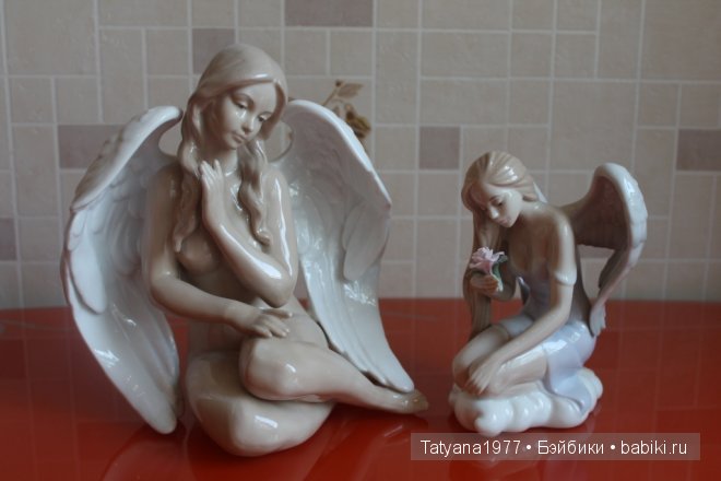 Ангелы и эльфы из фарфора, коллекция