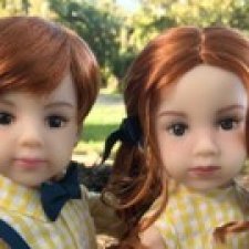 Совместная закупка. Новыe  13" куклы  от Maru & friends twins Ash & Joy - очаровательные  близнецы Эш и Джой