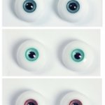 Глаза уретановые для авторских кукол, размер 6,5/2,5