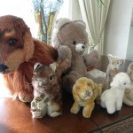 Старые игрушки немецких фирм Hermann и  Steiff