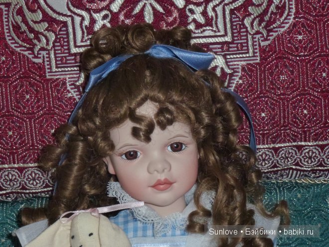 Моя красавия фарфоровая кукла Гвендолин от Sandy Freeman (фото 2)