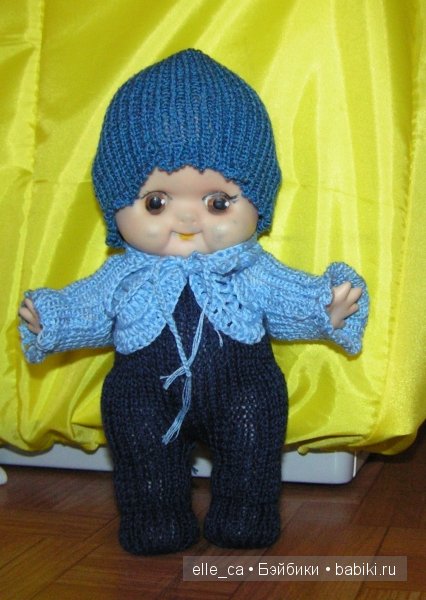 вязаный комплект для куклы вязаный комплект для куклы