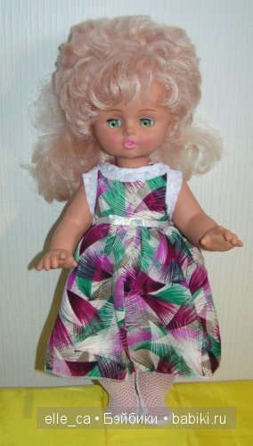 кукла в почти винтажном платье кукла в почти винтажном платье