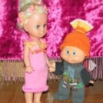 Новые платья для старых кукол