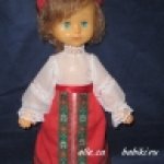 Создание народного костюма для игровой куклы своими руками. Мастер класс