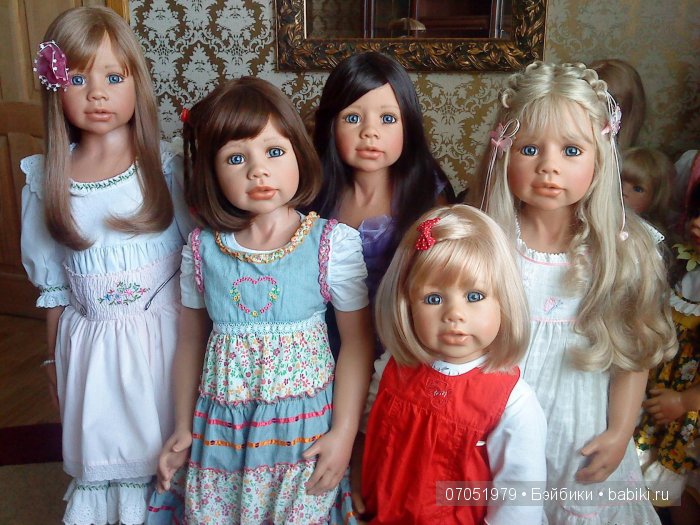 Мои Носики-Курносики... Прекрасные Аланна, Лейлани, Лилиан, Абигейль и их младшая сестричка Райли от Моники Левениг