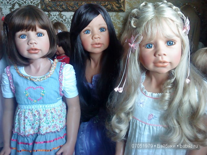 Мои Носики-Курносики... Прекрасные Аланна, Лейлани, Лилиан, Абигейль и их младшая сестричка Райли от Моники Левениг (фото 3)