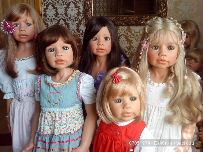 Мои Носики-Курносики... Прекрасные Аланна, Лейлани, Лилиан, Абигейль и их младшая сестричка Райли от Моники Левениг