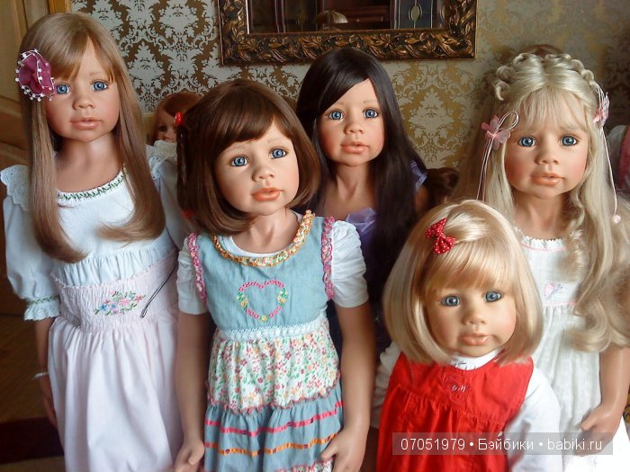 Мои Носики-Курносики... Прекрасные Аланна, Лейлани, Лилиан, Абигейль и их младшая сестричка Райли от Моники Левениг