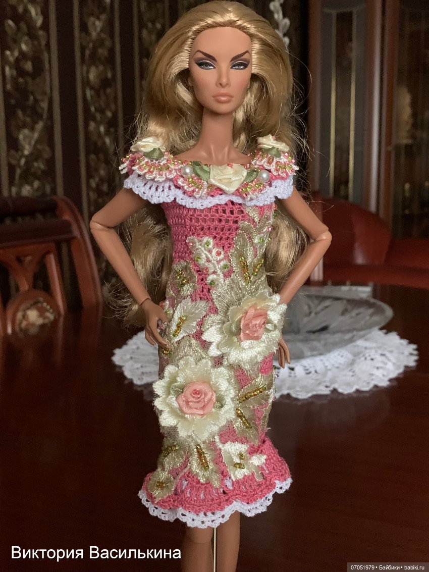 Наряды для кукол Барби, Poppy Parker, Fashion Royalty Integrity Toys №41 и 42 (фото 9)
