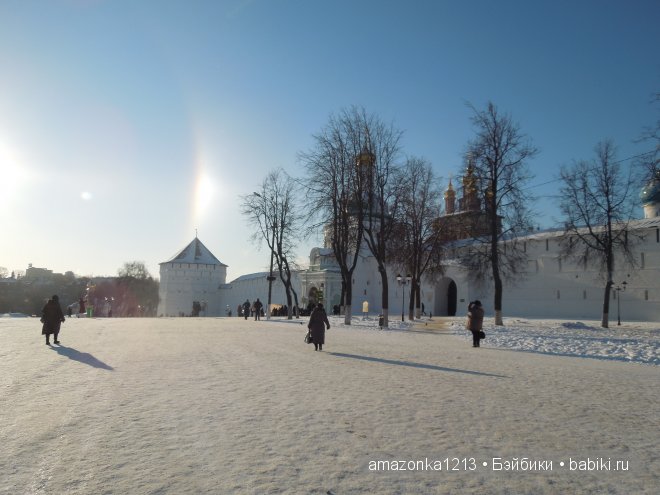 День на кануне Рождества. Сергиев Посад