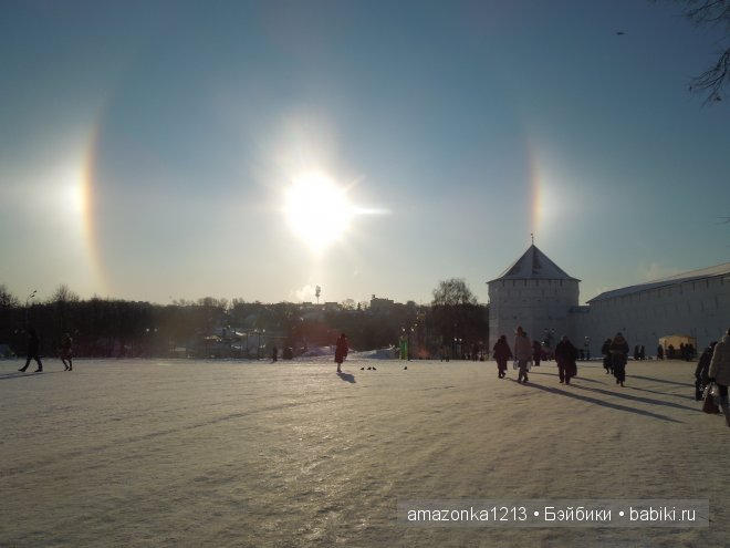День на кануне Рождества. Сергиев Посад