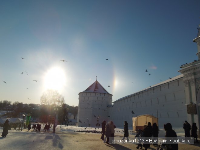 День на кануне Рождества. Сергиев Посад