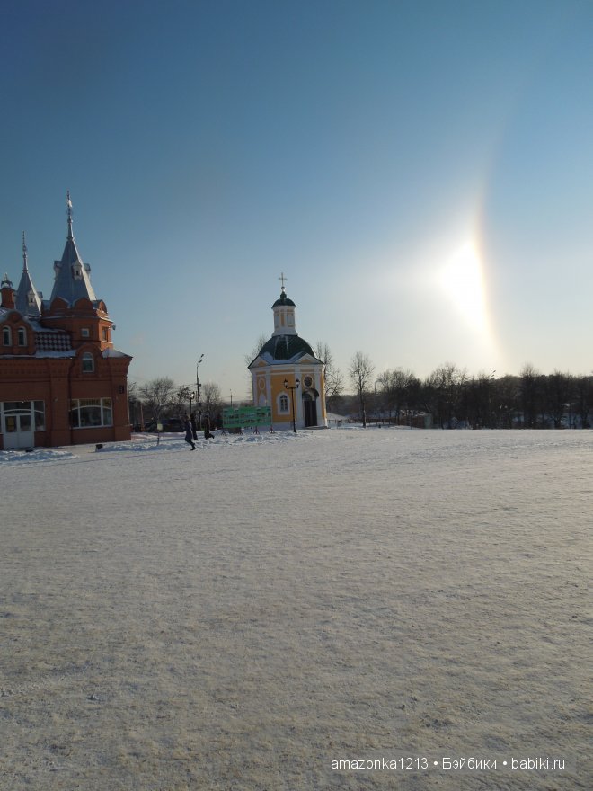 День на кануне Рождества. Сергиев Посад