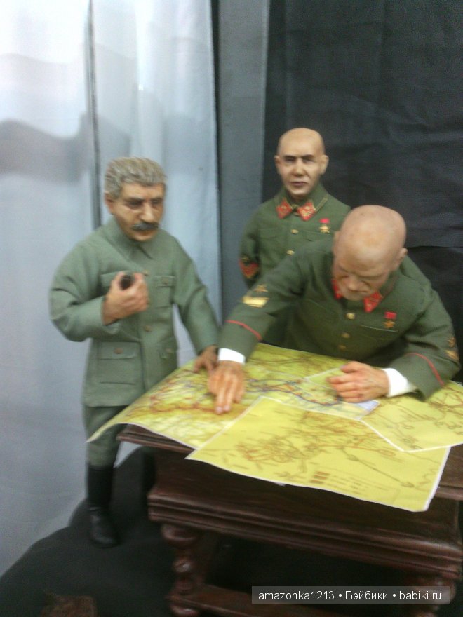 Прошлогодняя зимняя выставка в "Пространстве кукол"