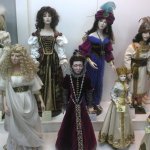 Прошлогодняя  зимняя выставка в "Пространстве кукол"