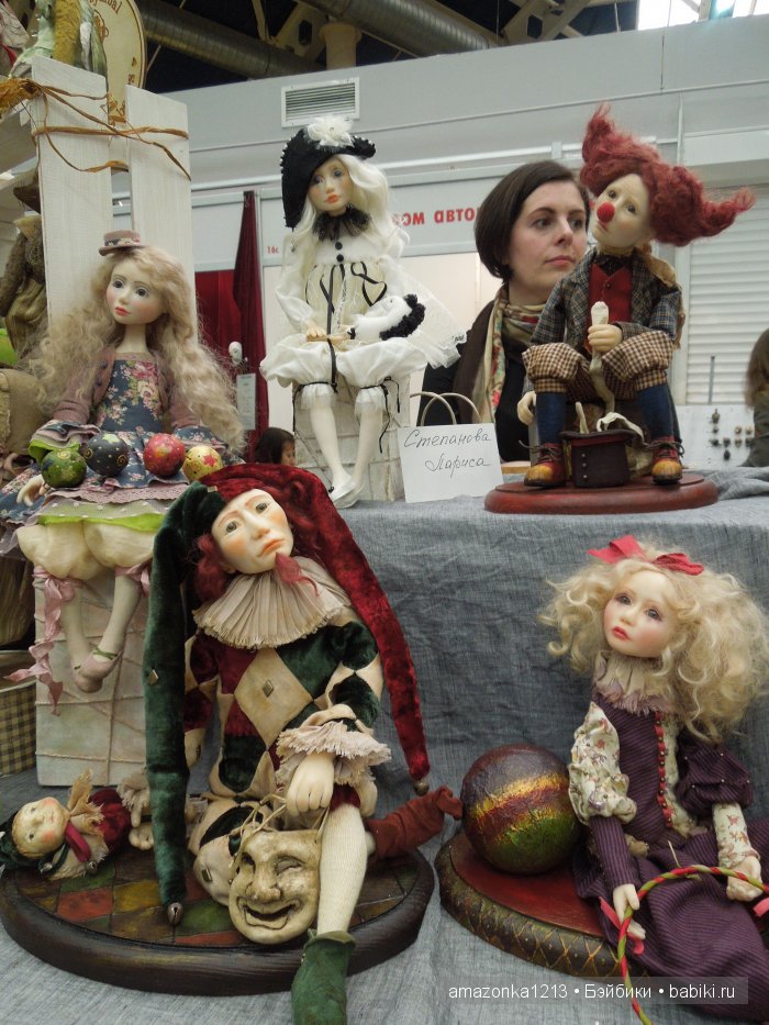 И я там был ... или ХI Международный салон кукол. 1-4 октября 2015 Москва, Тишинка. Часть 2