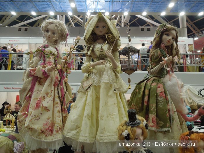И я там был... или ХI Международный салон кукол. 1-4 октября 2015 Москва, Тишинка. Фоторепортаж