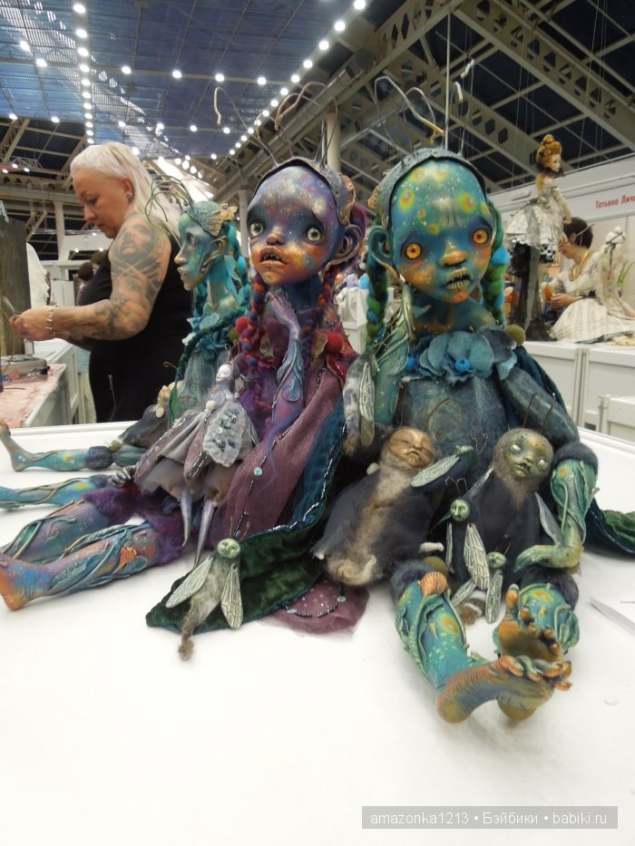 И я там был ... или ХI Международный салон кукол. 1-4 октября 2015 Москва, Тишинка. Часть 2 (фото 6)