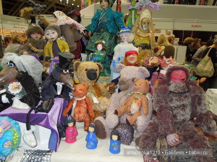 И я там был... или ХI Международный салон кукол. 1-4 октября 2015 Москва, Тишинка. Фоторепортаж