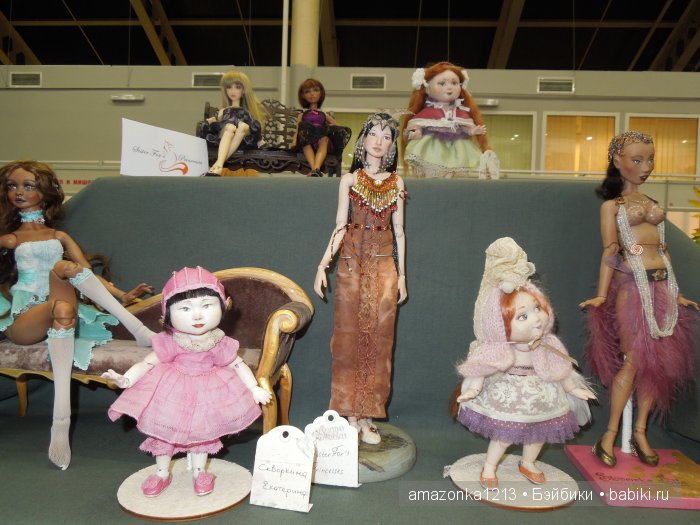 И я там был ... или ХI Международный салон кукол. 1-4 октября 2015 Москва, Тишинка. Часть 4