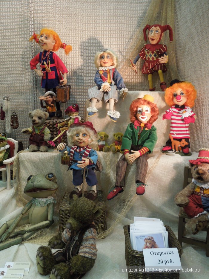 И я там был ... или ХI Международный салон кукол. 1-4 октября 2015 Москва, Тишинка. Часть 4