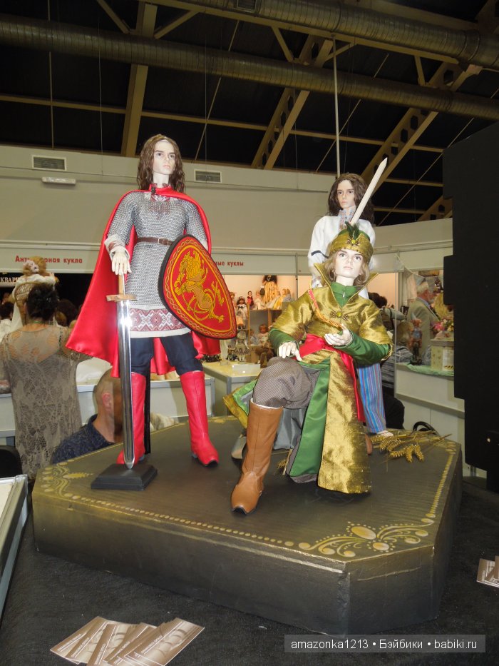 И я там был ... или ХI Международный салон кукол. 1-4 октября 2015 Москва, Тишинка. Часть 4