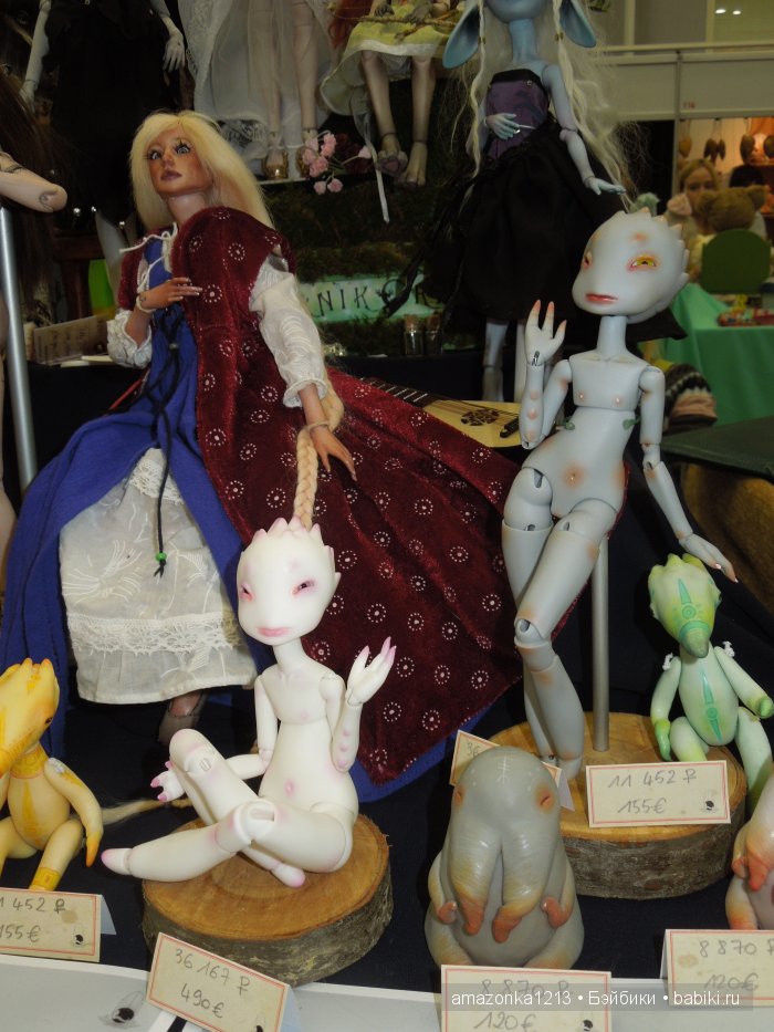И я там был ... или ХI Международный салон кукол. 1-4 октября 2015 Москва, Тишинка. Часть 4