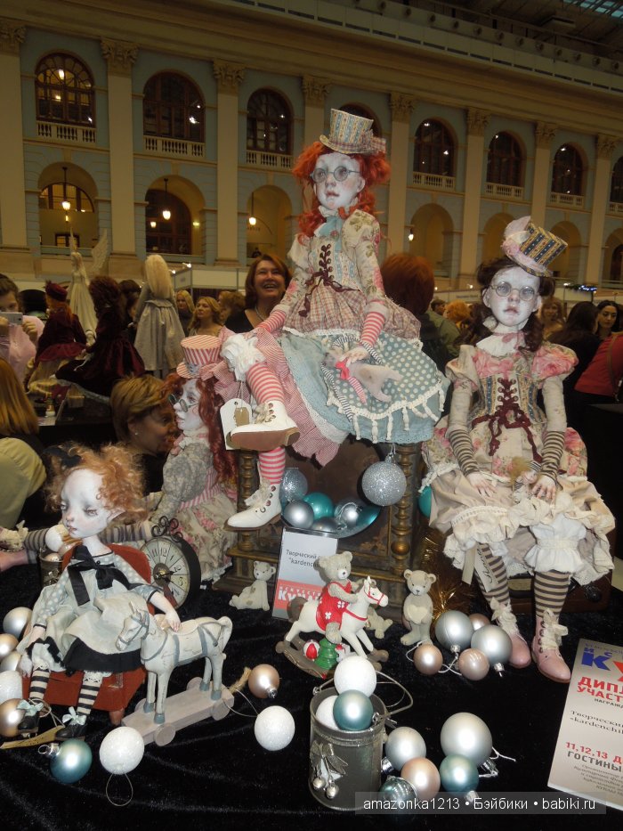 Искусство куклы 2015. Репортаж с выставки. Часть 2 | Бэйбики Искусство куклы 2015. Репортаж с выставки. Часть 2