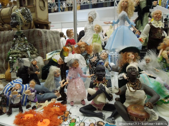 Тишинка 2016. Фоторепортаж с выставки Салон кукол