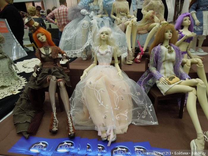 Кукольный рай или Тишинка 2016. Фоторепортаж с выставки кукол Салон кукол