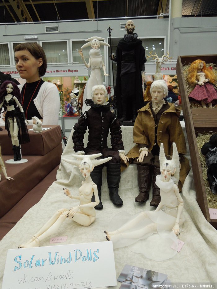 Часть 3. Кукольный рай или Тишинка 2016. Фоторепортаж с выставки кукол | Бэйбики Часть 3. Кукольный рай или Тишинка 2016. Фоторепортаж с выставки кукол